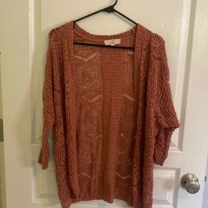 Pink Republic 3/4 length cardigan